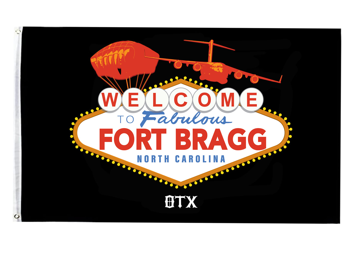 Fabulous Fort Bragg Flag