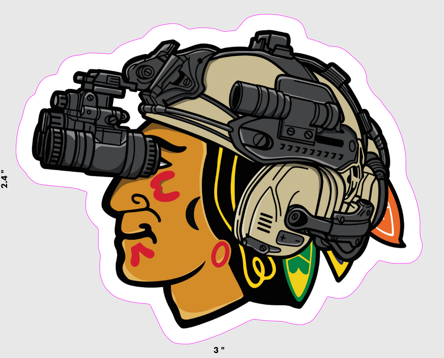Chicago Blackhawks Sticker