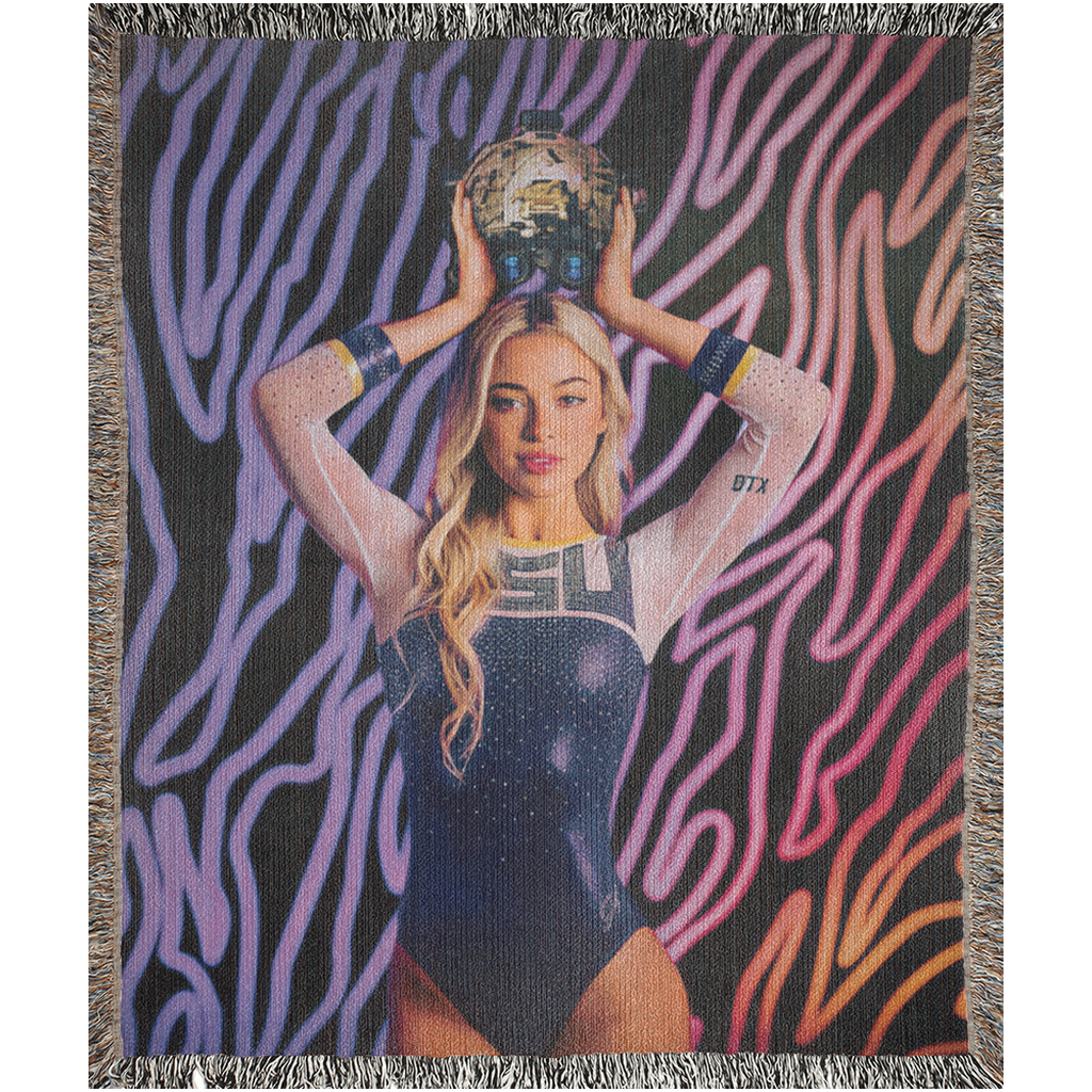 Liv Dunne Woven Blanket