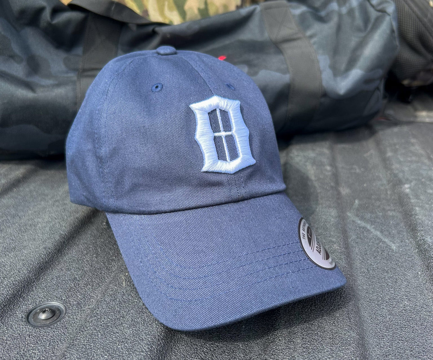 OTX Raised Navy "O" Yupoong Cap
