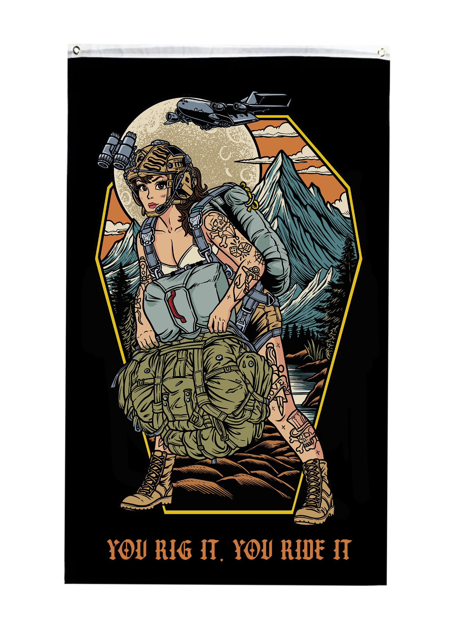 Pre-Order Rig It Ride It Flag