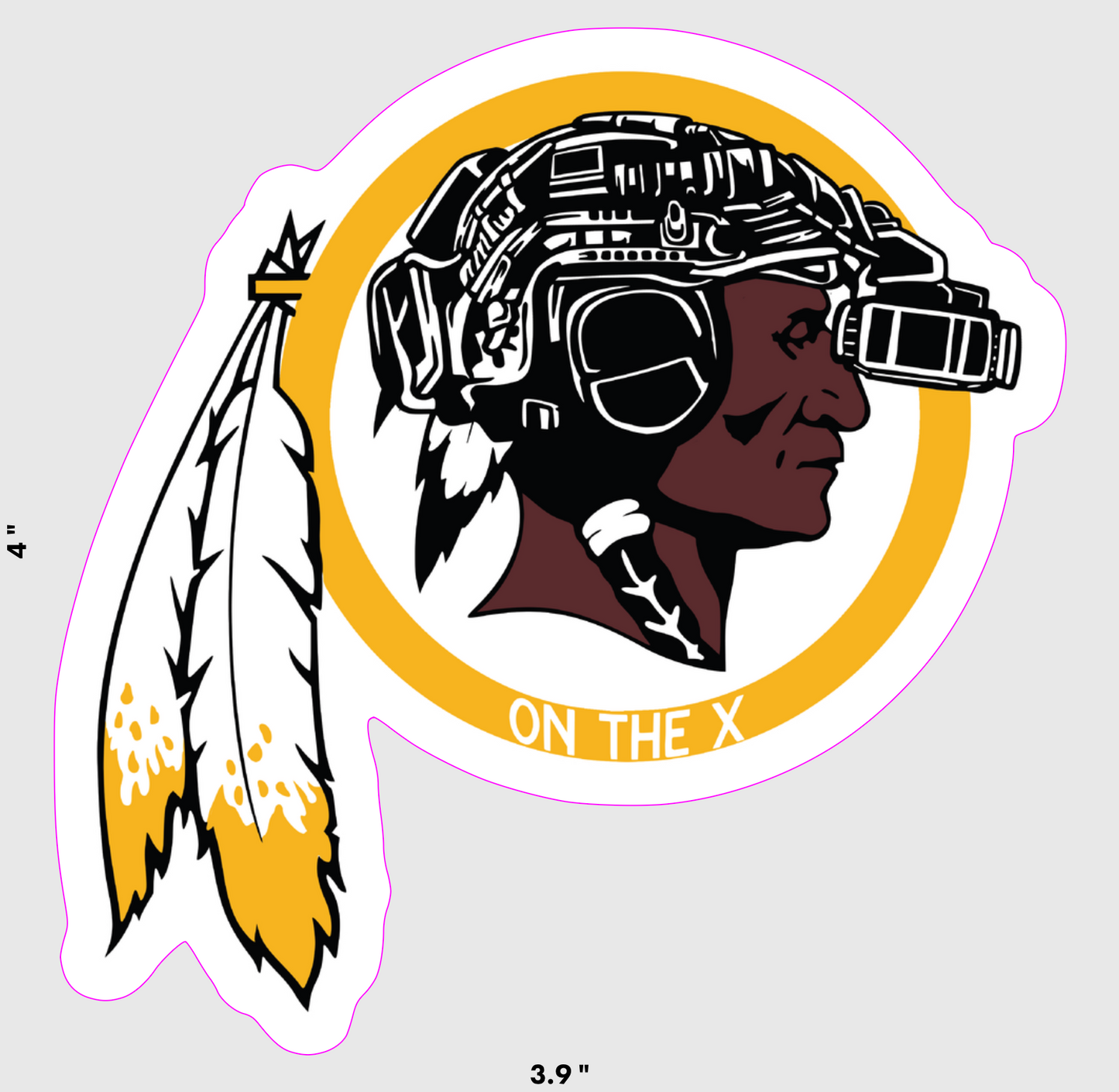 Redskins Sticker