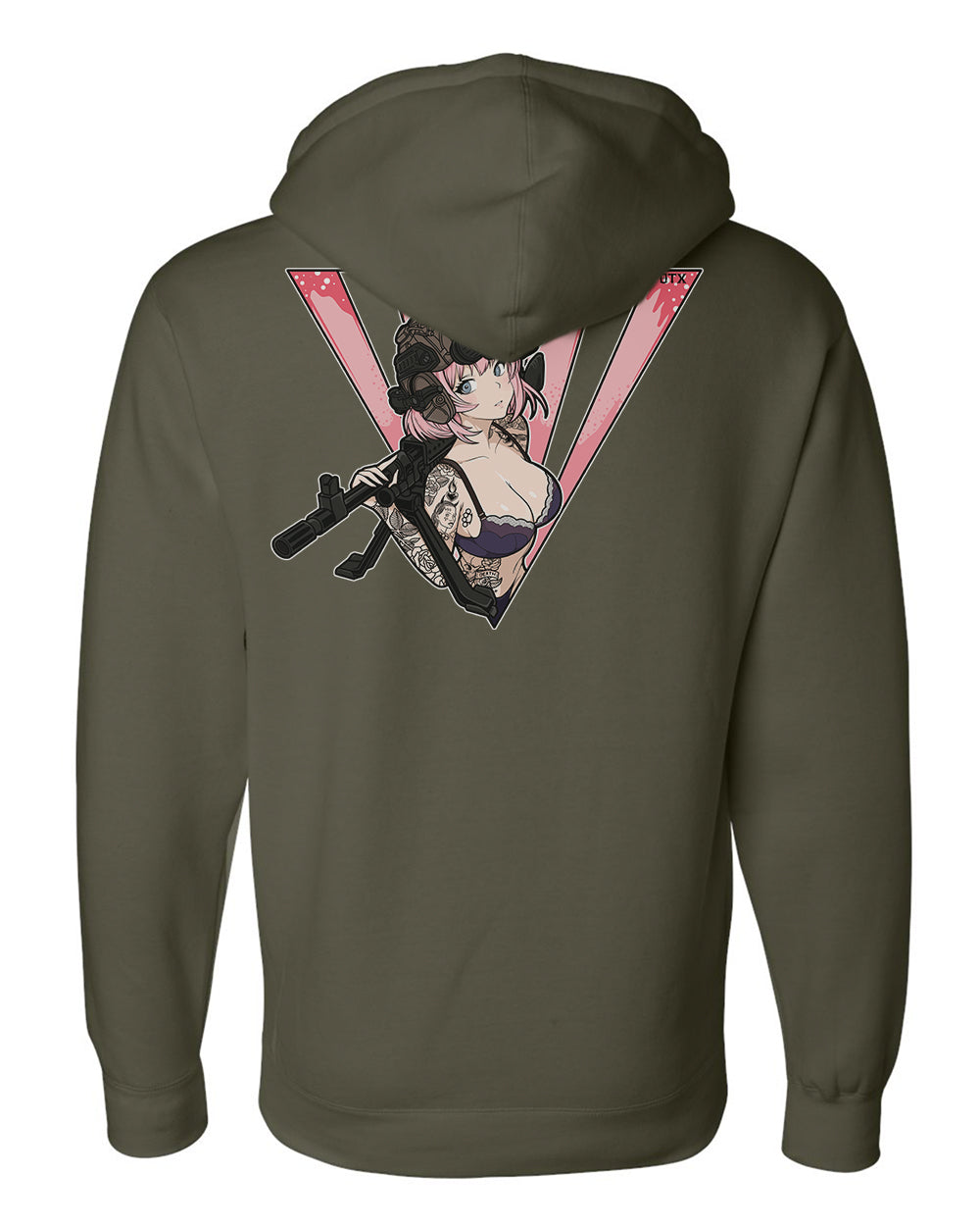 Tactical Anime Hoodie