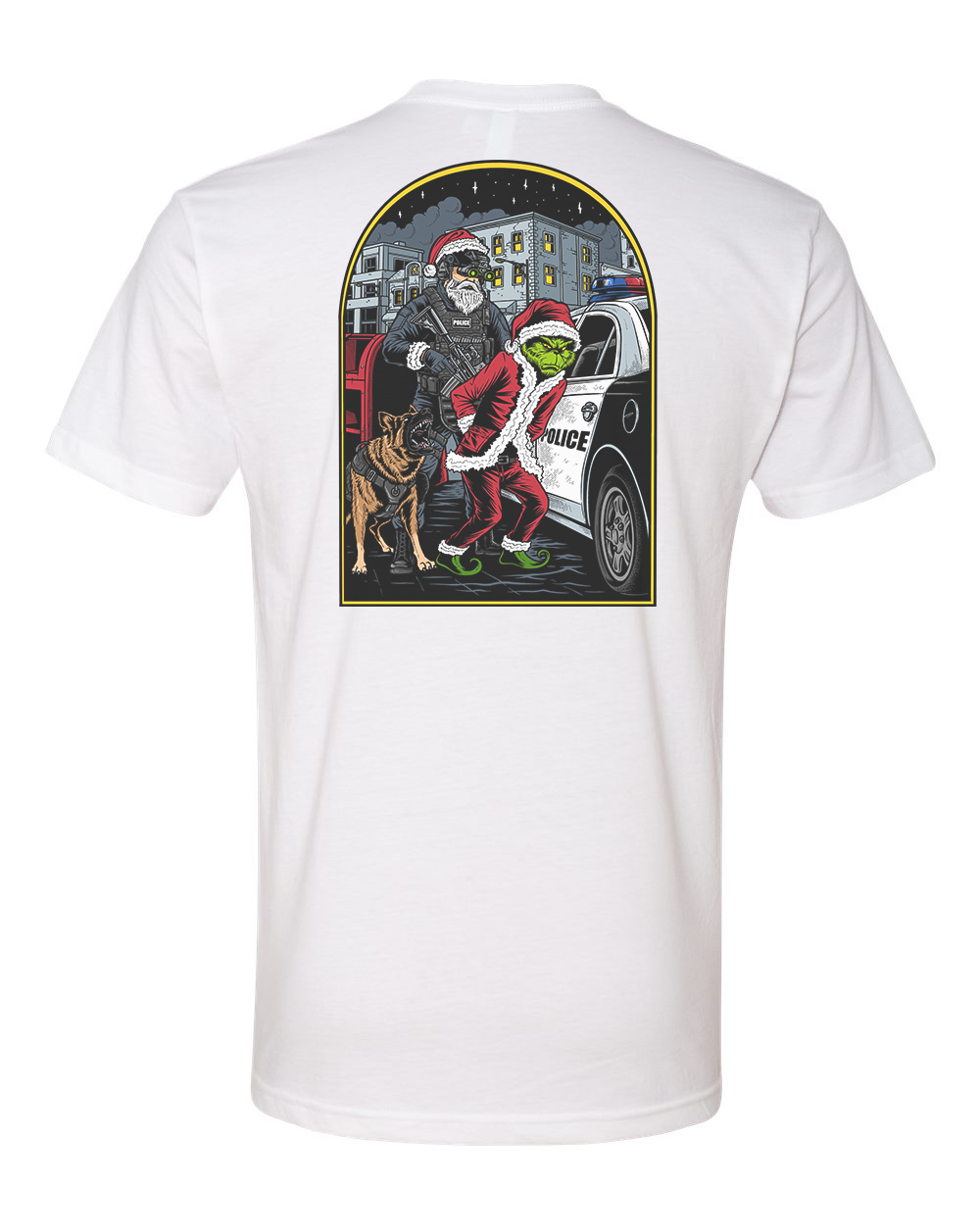 Officer Santa Christmas Tee