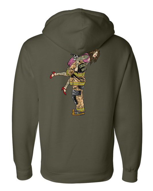 Hotter Than The Flames Hoodie