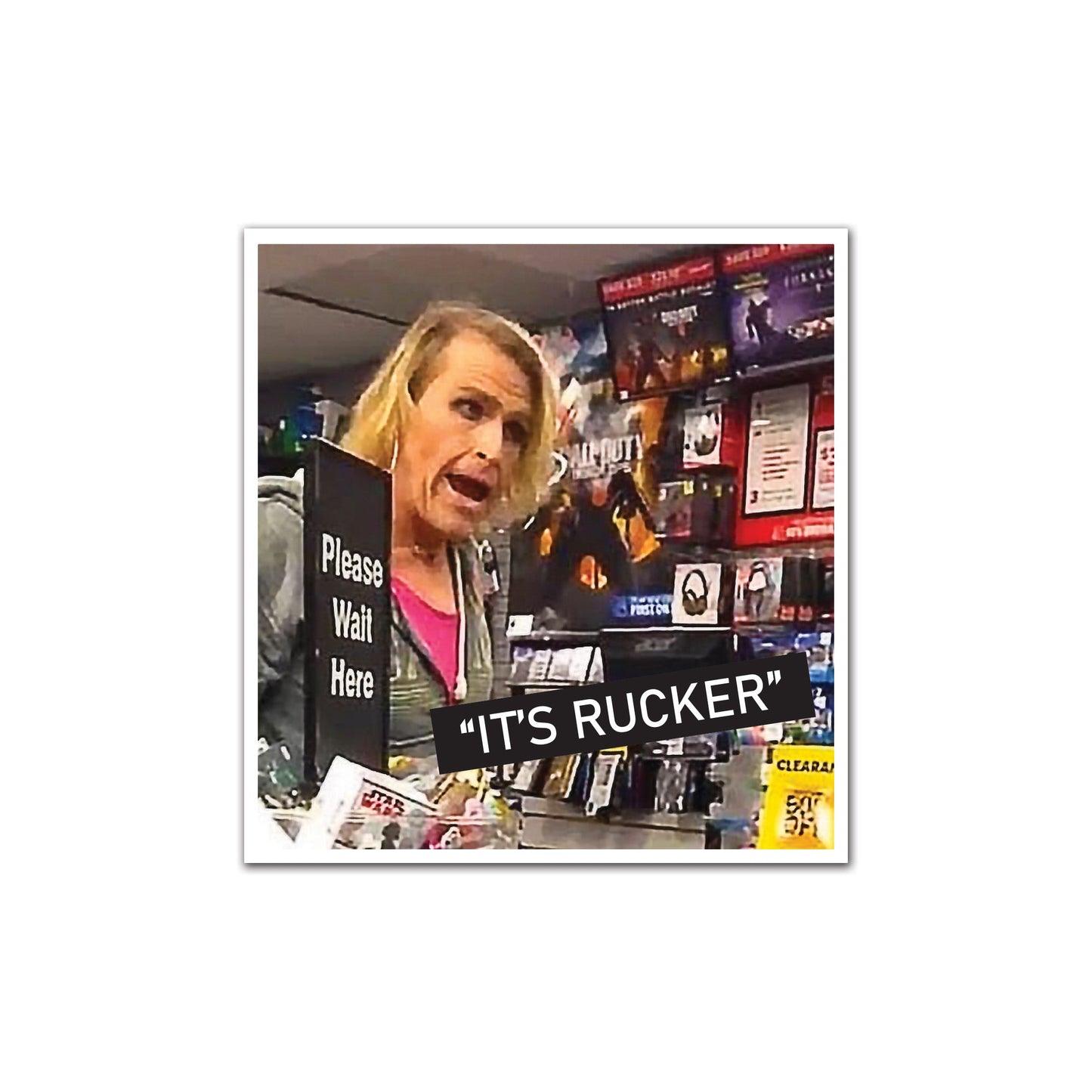 IT'S MAAM Base Meme Sticker