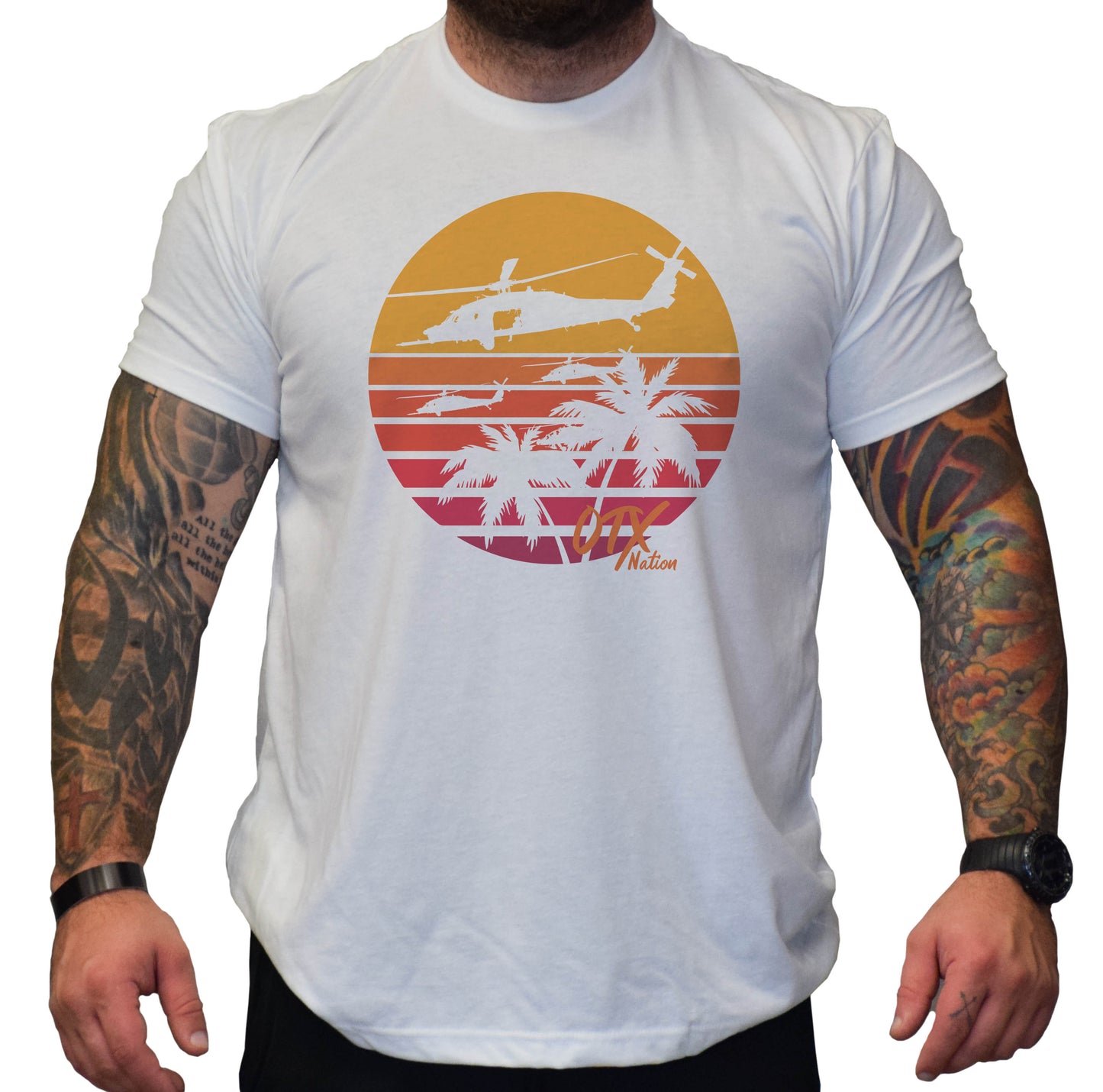 OTX Black Hawk Sunset Tee