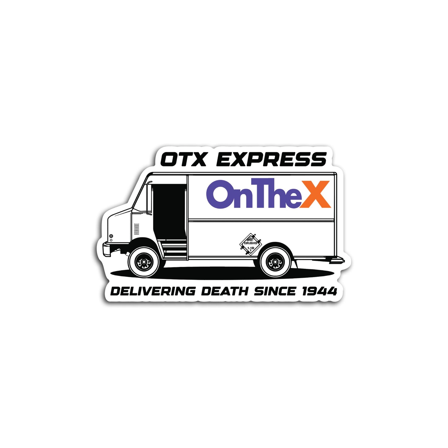 OTX Express Sticker
