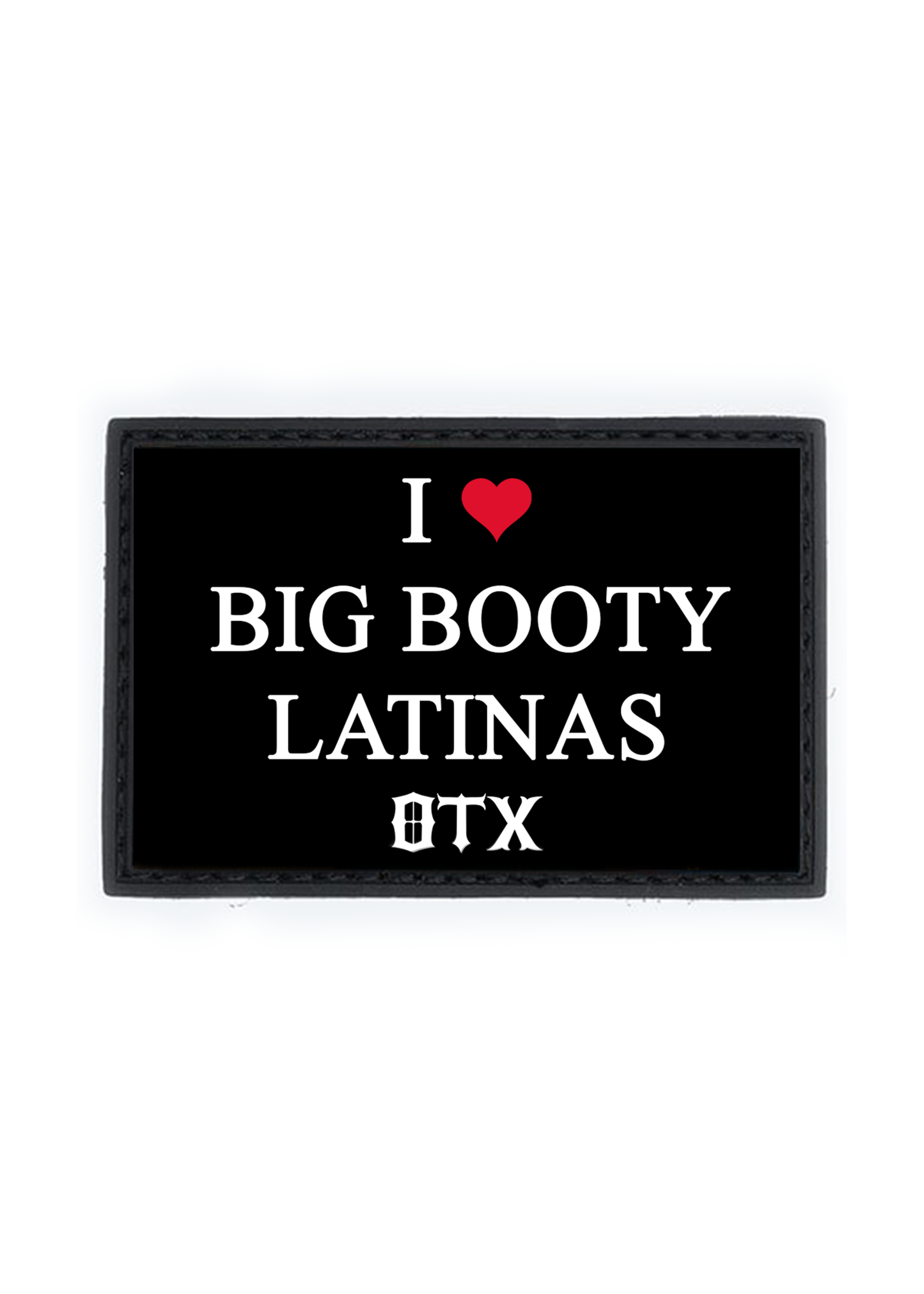 I ❤️ BB LATINAS PVC Patch