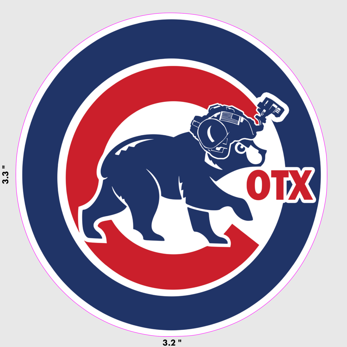 OTX CHI Sticker