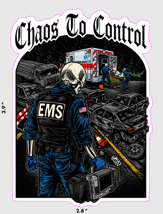 Chaos To Control Sticker