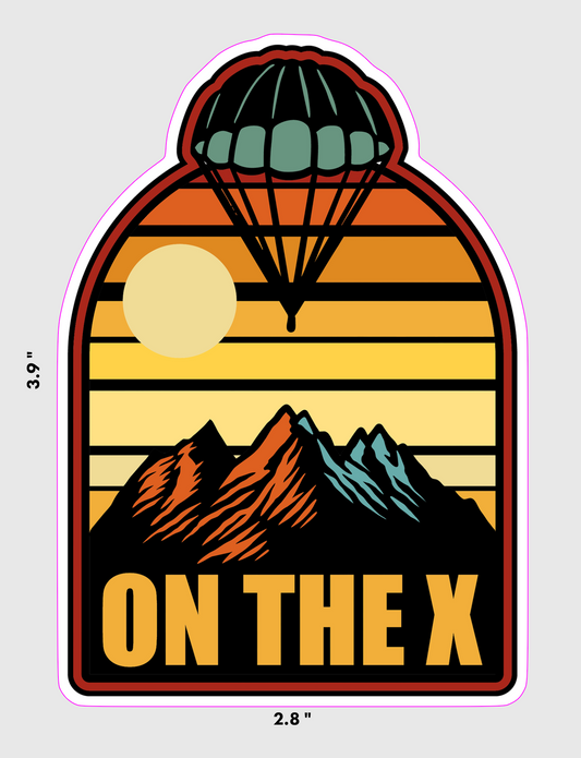 Classic Parachute Sticker