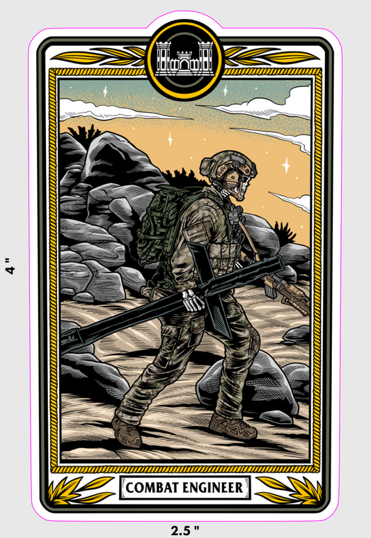 Combat Engineer Sticker