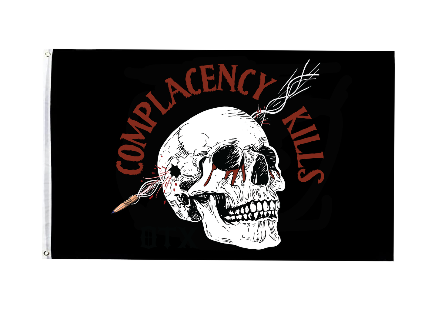 Complacency Kills Flag
