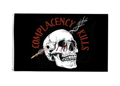 Complacency Kills Flag
