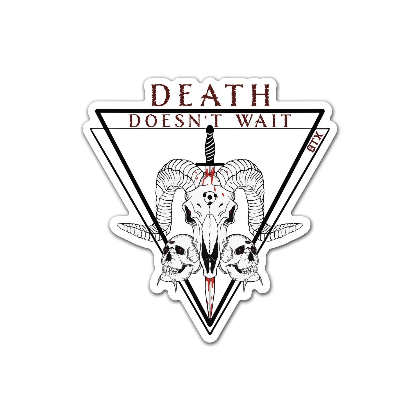 Death Doesn't Wait Sticker