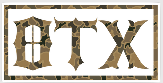 OTX Billboard Camo Sticker