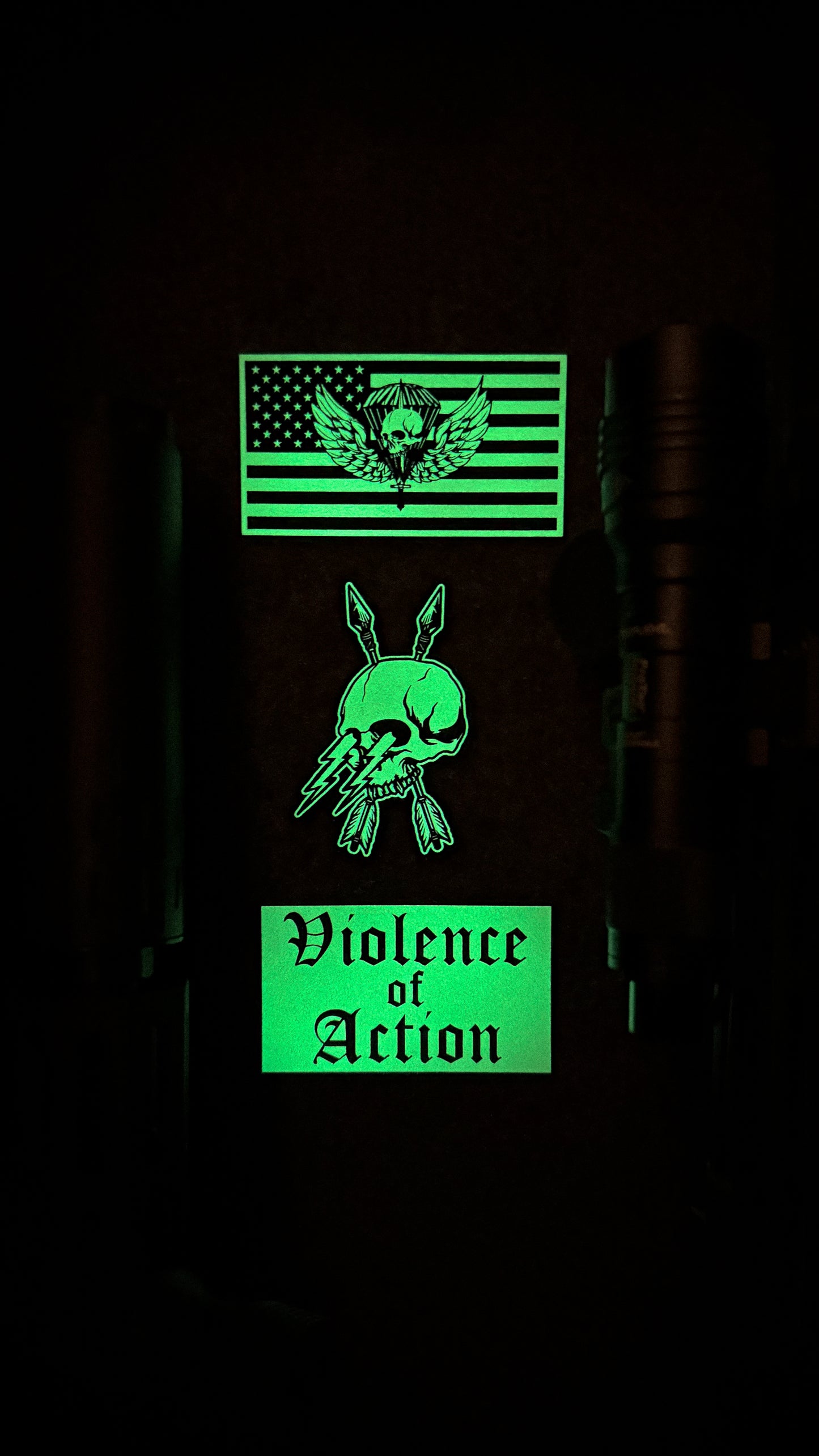 GITD Leather Patch Bundle