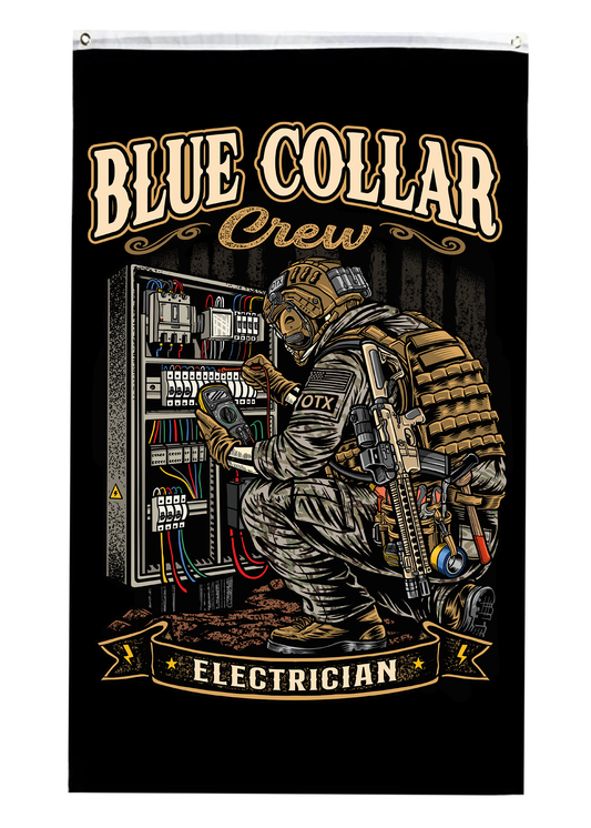 Pre-Order Electrician Flag