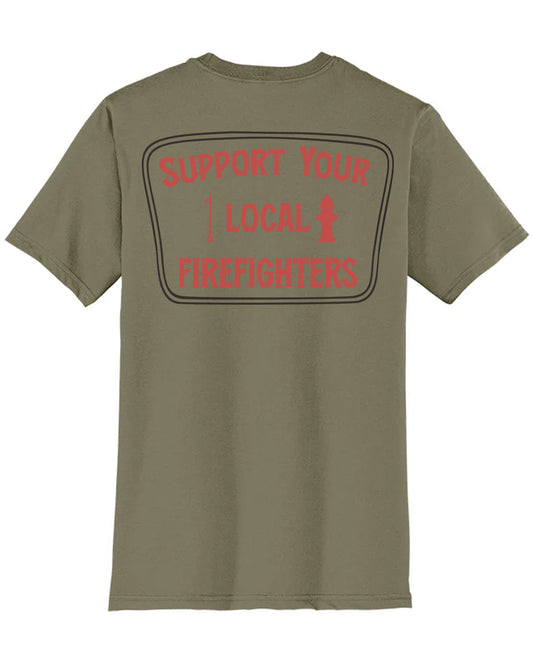 Support Your Local Firefighters Tee