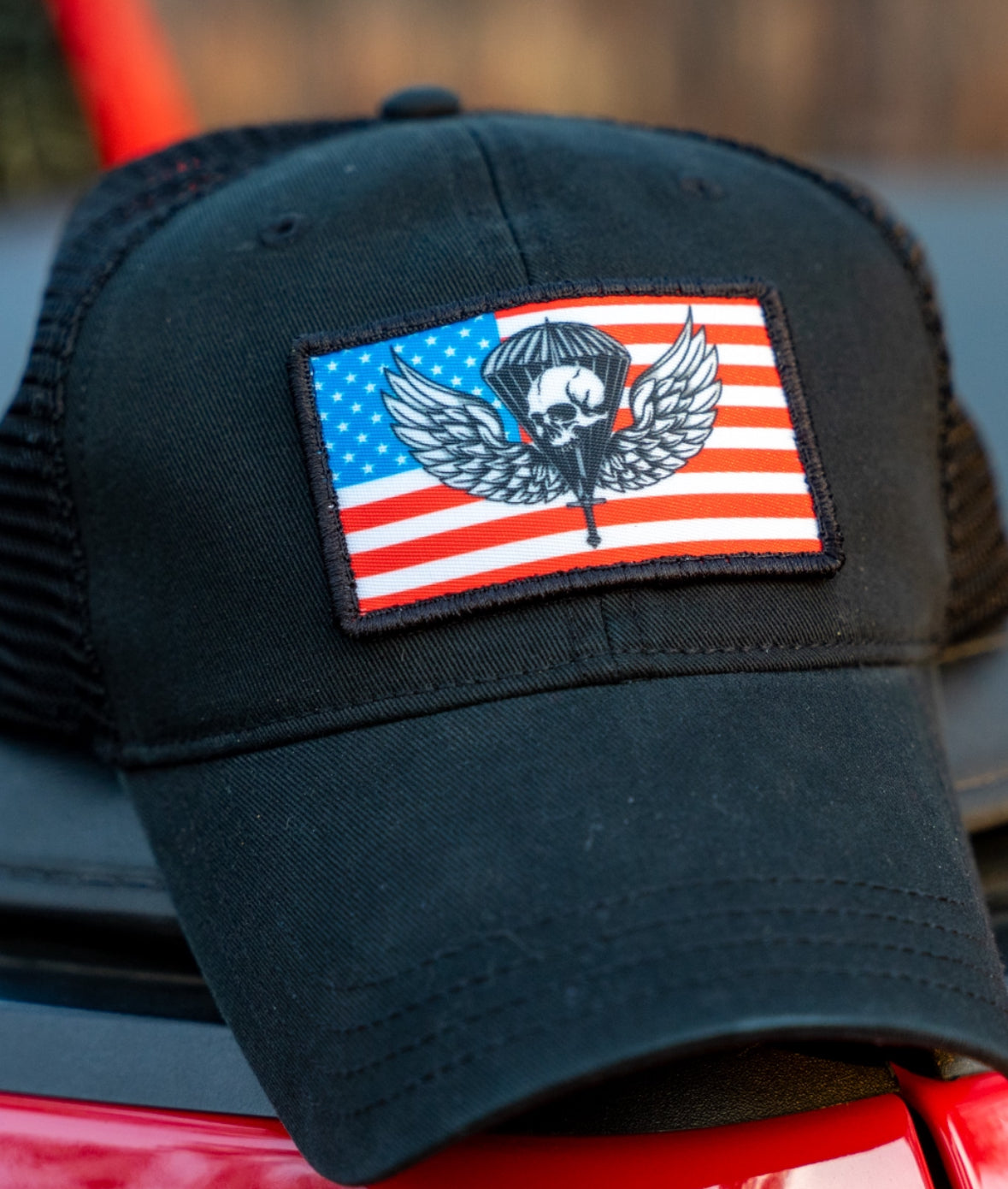 Signature American Flag Trucker