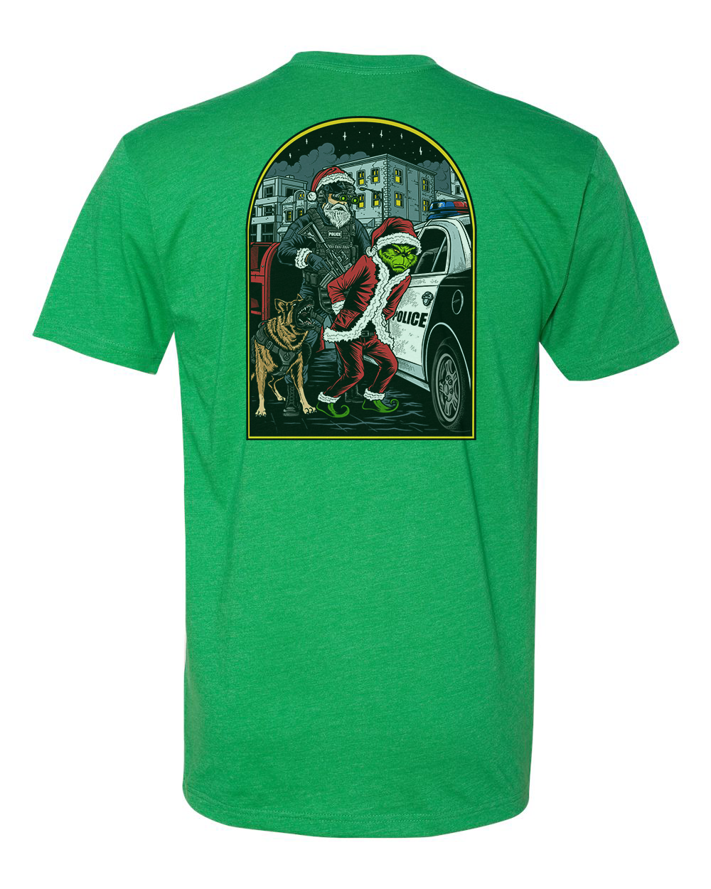 Officer Santa Christmas Tee