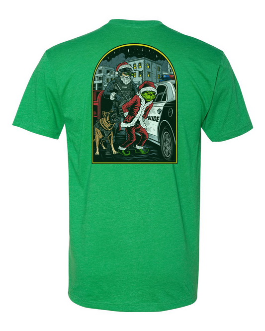 Officer Santa Christmas Tee