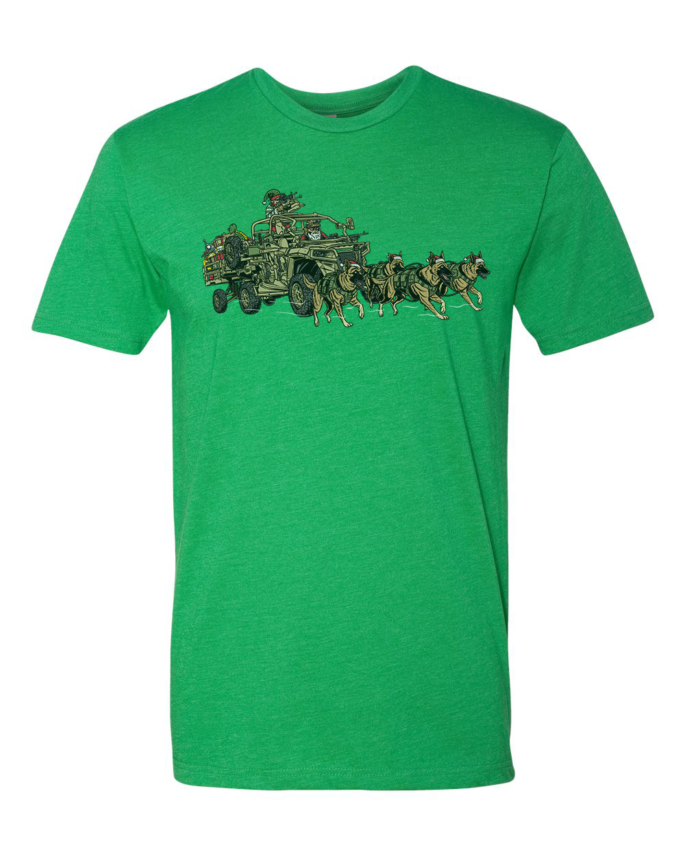 K9 Santa Christmas Tee