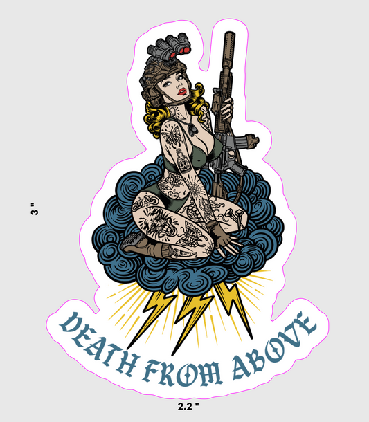 Heaven's Fury Sticker