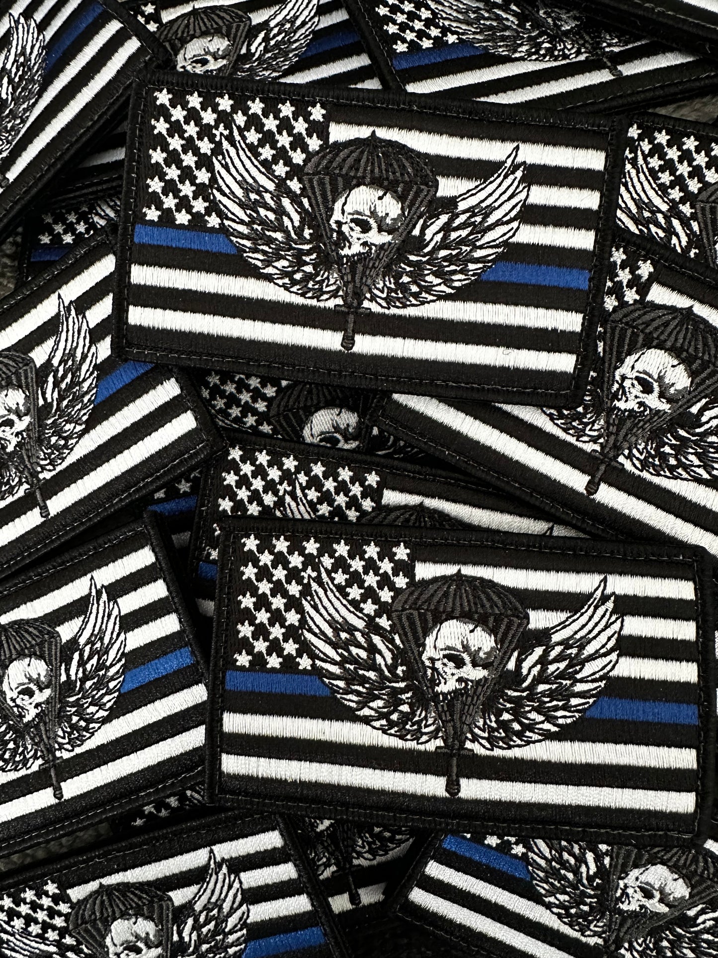 Thin Blue Line Signature Patch