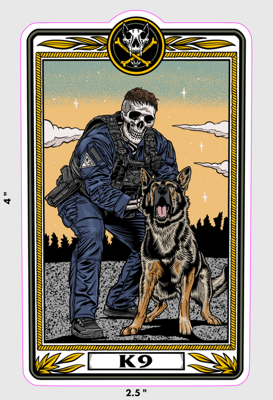 Police K9 Sticker