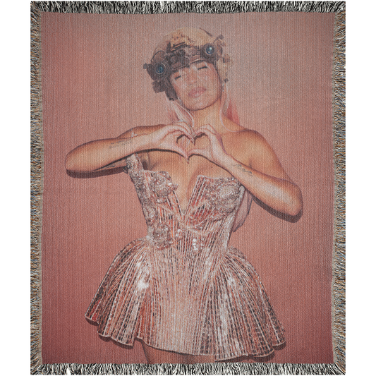 Karol G Woven Blanket