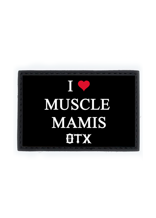 I ❤️ MUSCLE MAMI PVC Patch
