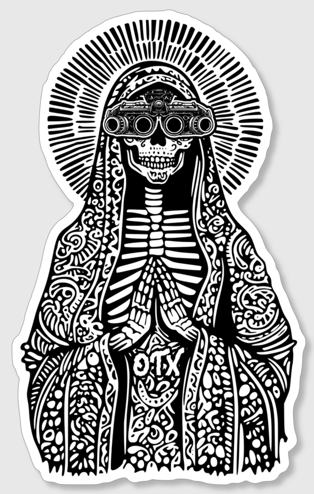 Dia De Los Muertos Sticker