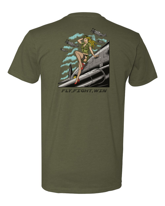 Fly Fight Win Tee