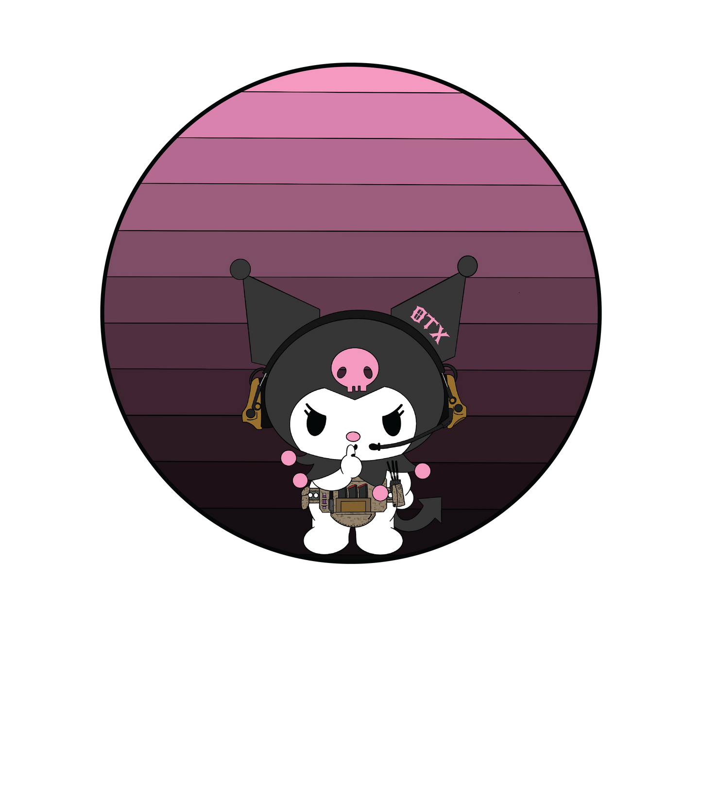 Kuromi Sticker