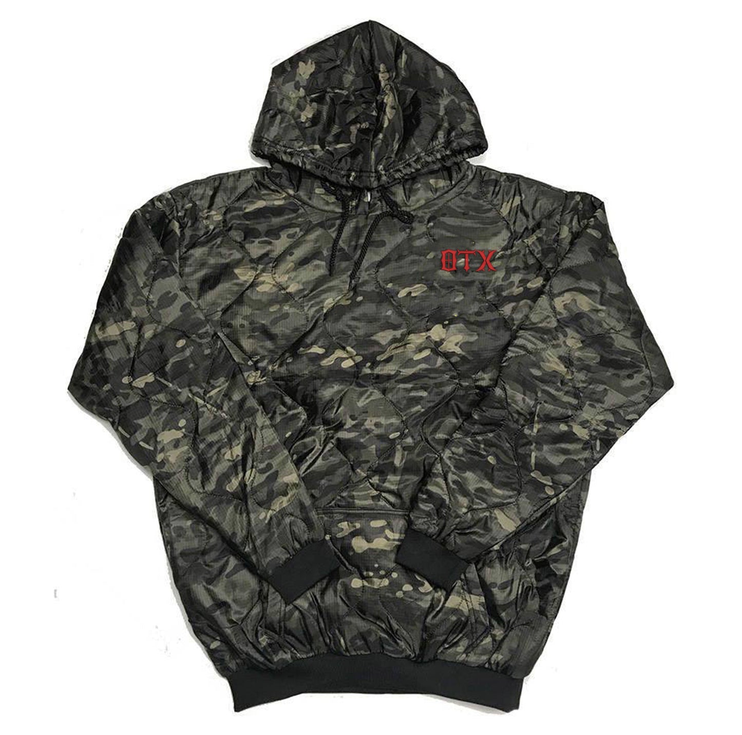 OTX Gothic Logo Embroidered Woobie Hoodies