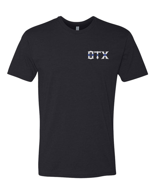 PD Blue Line Flag Tee