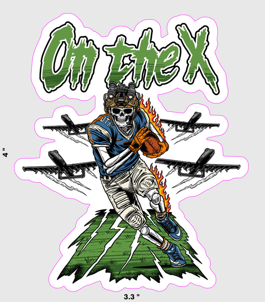 OTX Football Sticker