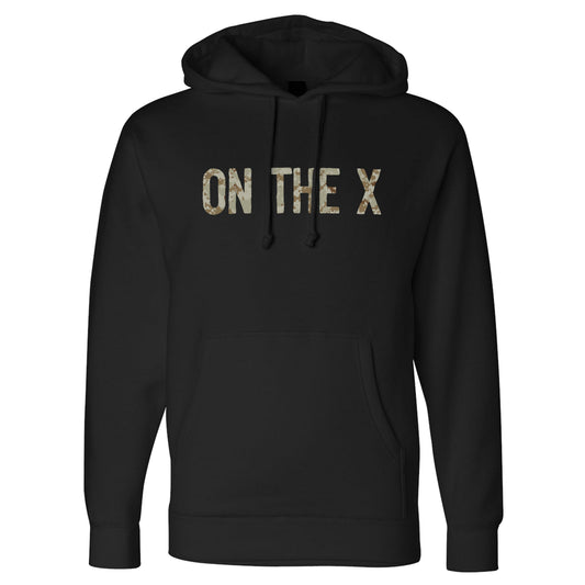 ON THE X Camo Print Hoodie
