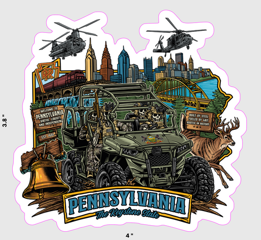 PA Sticker