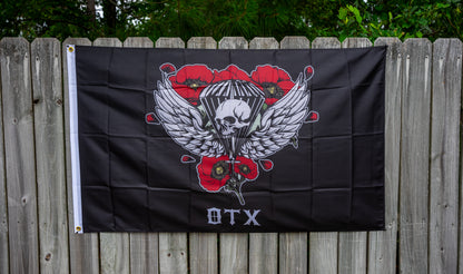 OTX Signature Poppy Flag