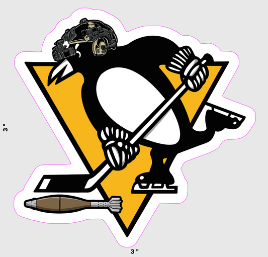 Pitts Penguins Sticker