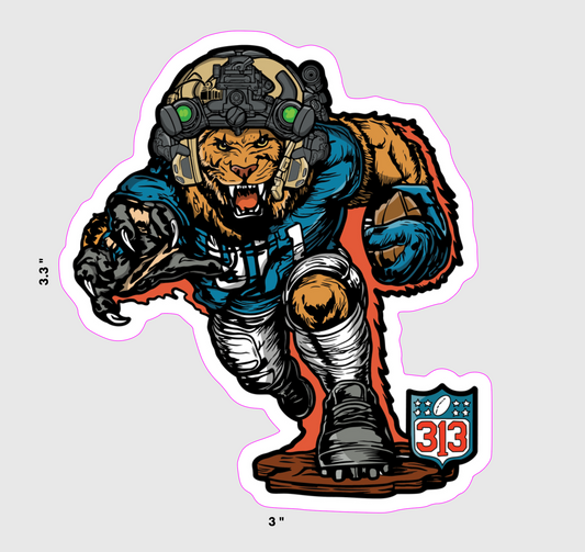 Detroit Lions Sticker