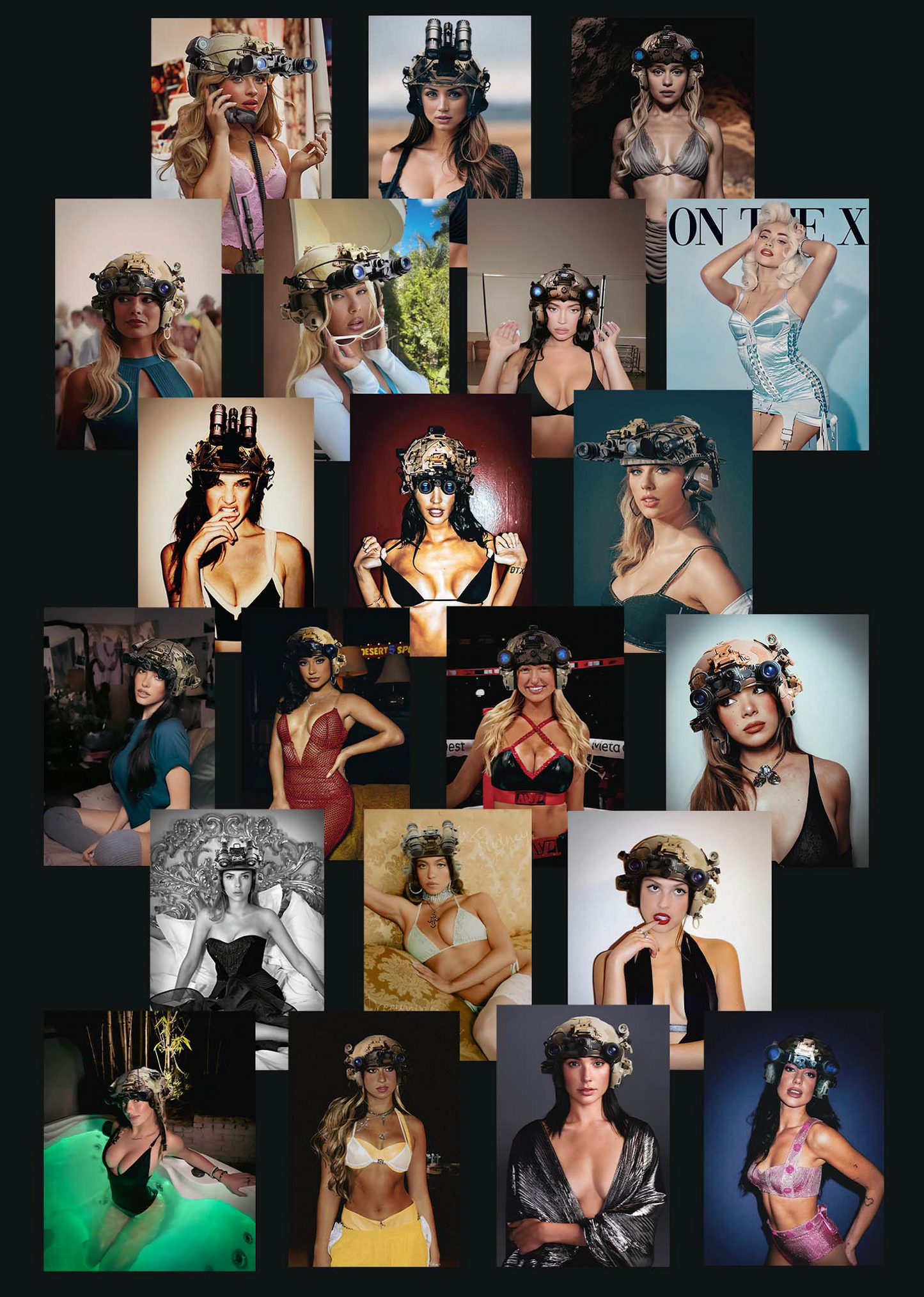 5 Mystery NODS Mami PVC Patches