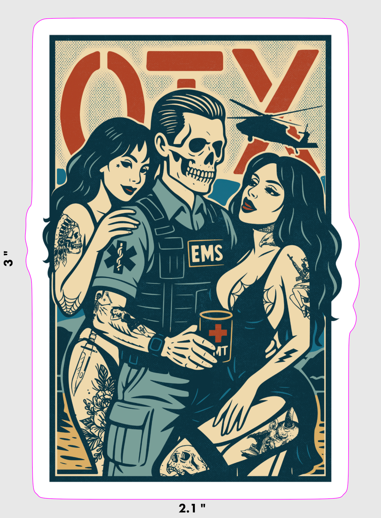 Tourniquet Tech Sticker