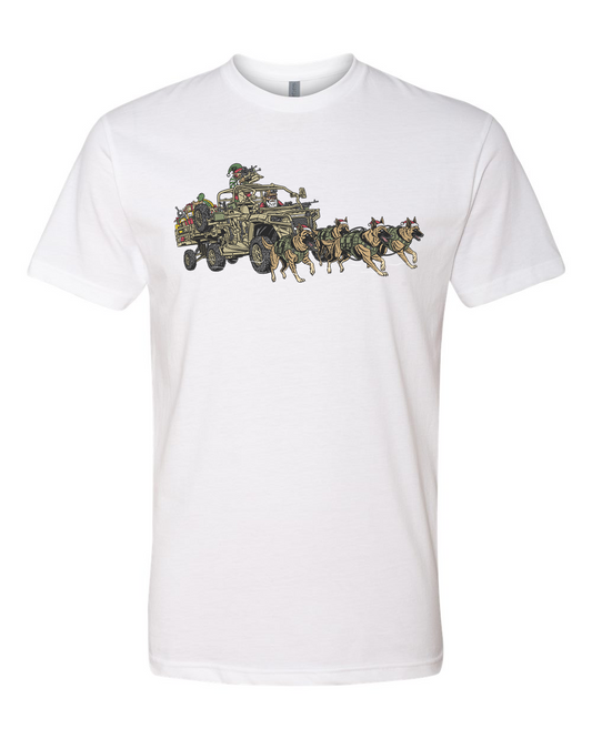 K9 Santa Christmas Tee