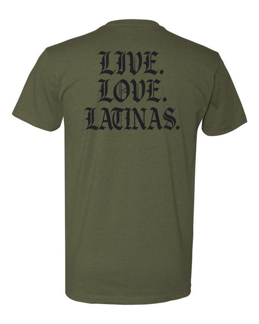 Live Love Latinas Tee
