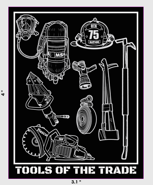 FD Tools Of The Trade Sticker
