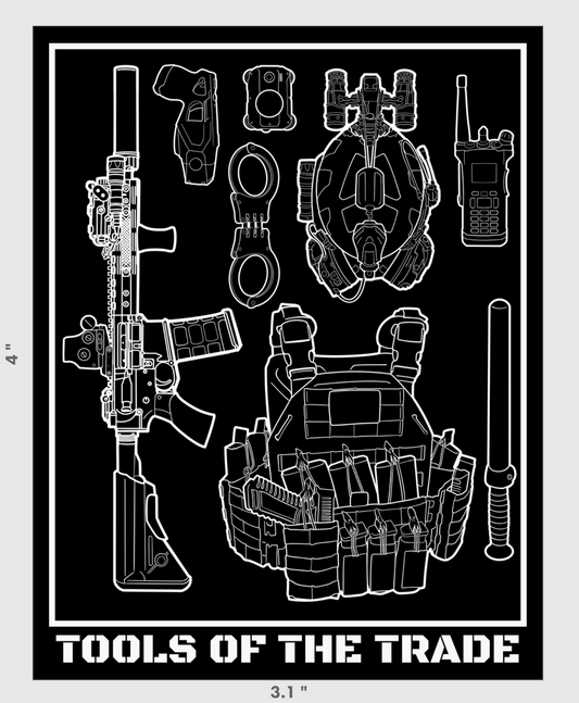 PD Tools Of The Trade Sticker